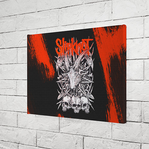 Картина прямоугольная Slipknot черепа / 3D-принт – фото 3