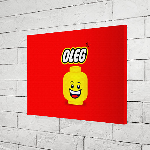 Картина прямоугольная Олег Lego / 3D-принт – фото 3