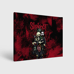 Холст прямоугольный Slipknot art, цвет: 3D-принт