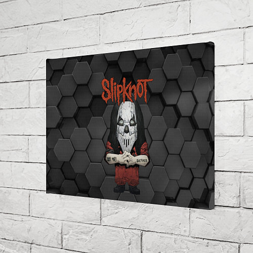 Картина прямоугольная Slipknot seven art / 3D-принт – фото 3