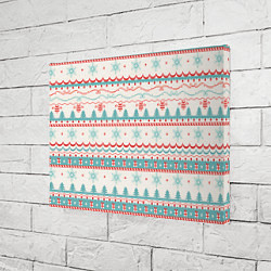 Холст прямоугольный Новогодний свитер, но без оленей, цвет: 3D-принт — фото 2