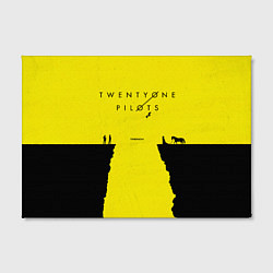 Холст прямоугольный Trench Twenty One Pilots, цвет: 3D-принт — фото 2