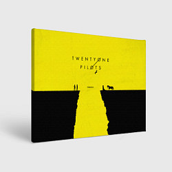 Холст прямоугольный Trench Twenty One Pilots, цвет: 3D-принт