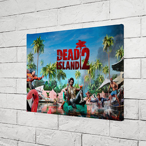 Картина прямоугольная Dead island two / 3D-принт – фото 3