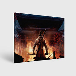 Холст прямоугольный Sekiro: Shadows Die Twice, цвет: 3D-принт