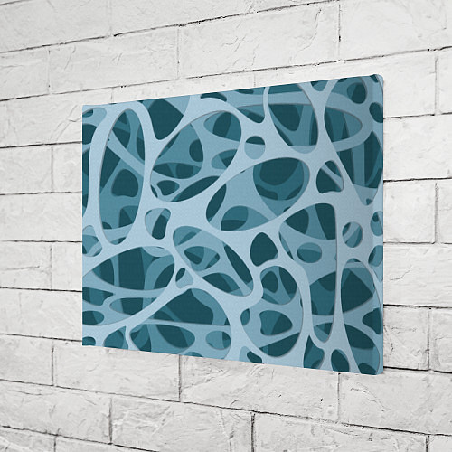 Картина прямоугольная Снежные лабиринты / 3D-принт – фото 3