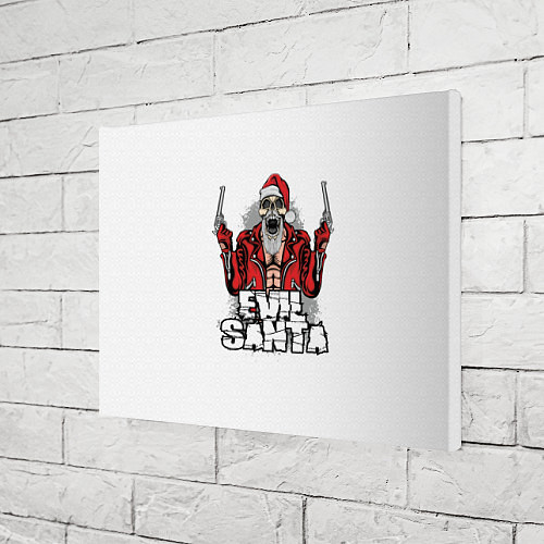 Картина прямоугольная Злой Санта / 3D-принт – фото 3
