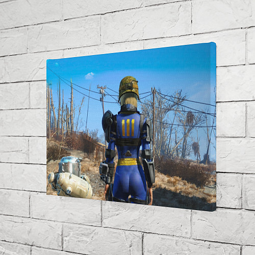 Картина прямоугольная Vault 111 suit at Fallout 4 Nexus / 3D-принт – фото 3