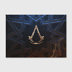 Холст прямоугольный Знак братства ассасинов, цвет: 3D-принт — фото 2