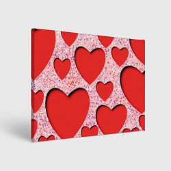Холст прямоугольный Для любимых, цвет: 3D-принт