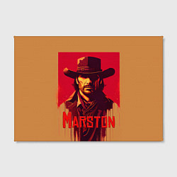 Холст прямоугольный John Marston poster, цвет: 3D-принт — фото 2