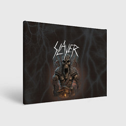 Холст прямоугольный Slayer rock monster, цвет: 3D-принт