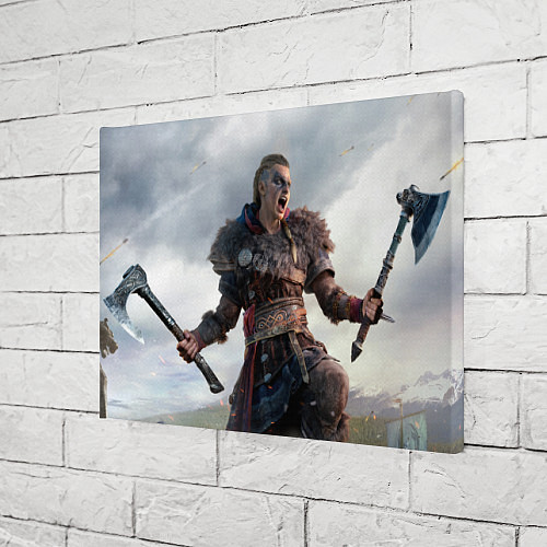 Картина прямоугольная Assassins Creed Эйвор / 3D-принт – фото 3