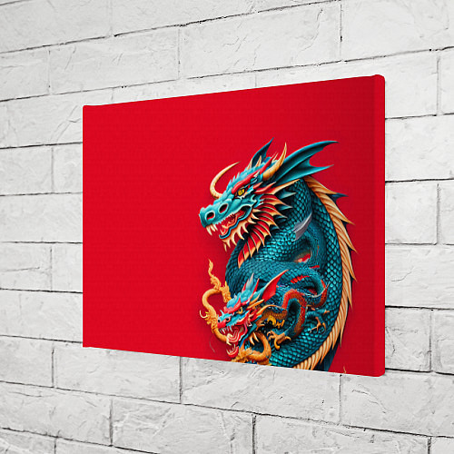 Картина прямоугольная Japanese dragon - irezumi / 3D-принт – фото 3