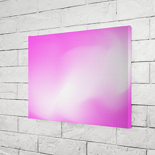 Картина прямоугольная Градиент розовый / 3D-принт – фото 3