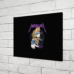 Холст прямоугольный Metallica - damaged justice, цвет: 3D-принт — фото 2