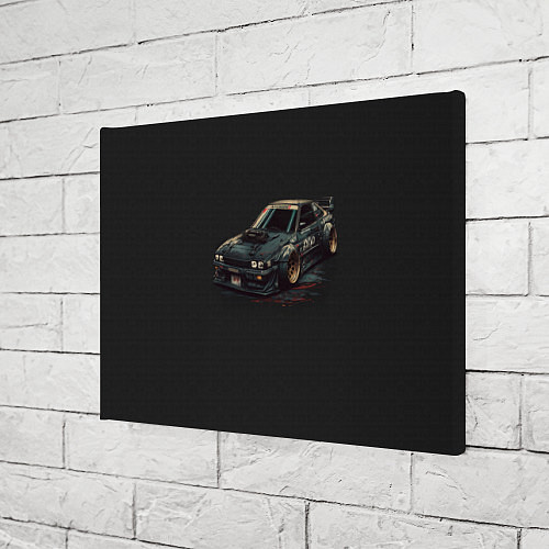 Картина прямоугольная Nissan Skyline 2000 gtr / 3D-принт – фото 3