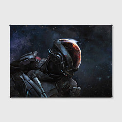 Холст прямоугольный Mass Effect N7 game, цвет: 3D-принт — фото 2