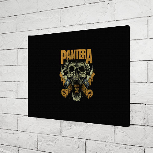 Картина прямоугольная Pantera - mouth for war / 3D-принт – фото 3