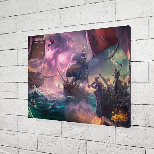Картина прямоугольная Магия Sea of Thieves / 3D-принт – фото 3