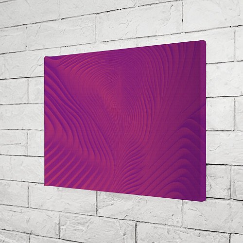 Картина прямоугольная Фантазия в пурпурном / 3D-принт – фото 3
