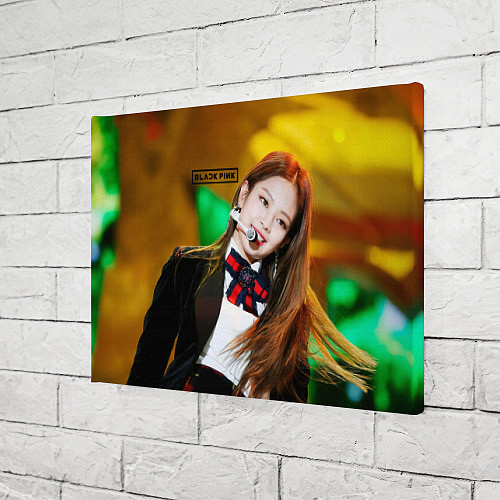 Картина прямоугольная Blackpink Jennie Kim / 3D-принт – фото 3