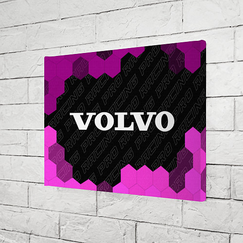 Картина прямоугольная Volvo pro racing: надпись и символ / 3D-принт – фото 3