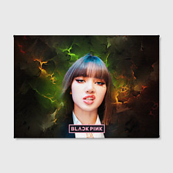 Холст прямоугольный Blackpink Lisa, цвет: 3D-принт — фото 2