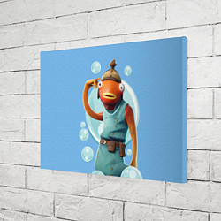 Холст прямоугольный Карасьь из Фортнайт, цвет: 3D-принт — фото 2