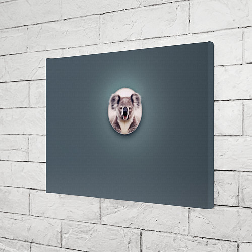 Картина прямоугольная Забавная коала / 3D-принт – фото 3