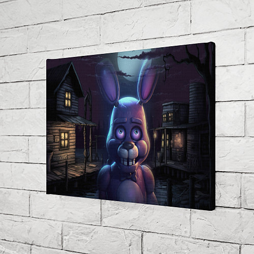 Картина прямоугольная Bonnie FNAF / 3D-принт – фото 3