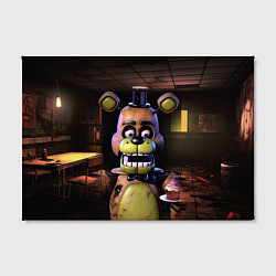 Холст прямоугольный Five Nights at Freddy, цвет: 3D-принт — фото 2