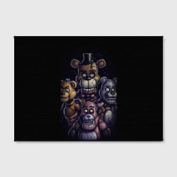 Холст прямоугольный Five Nights at Freddys, цвет: 3D-принт — фото 2