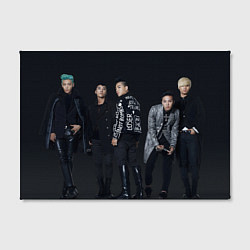 Холст прямоугольный Big Bang Black, цвет: 3D-принт — фото 2