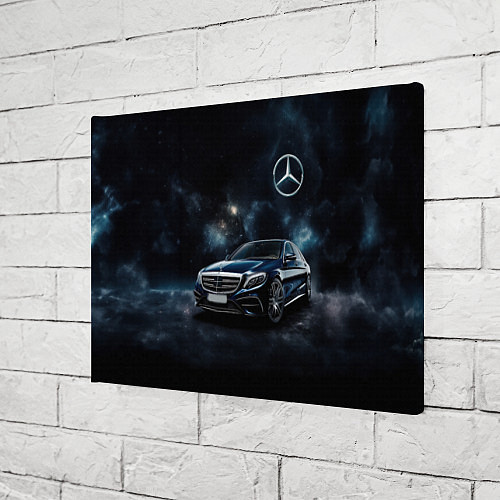Картина прямоугольная Mercedes Benz galaxy / 3D-принт – фото 3
