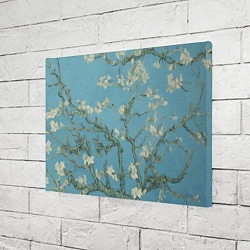 Холст прямоугольный Цветущие ветки миндаля - картина ван Гога, цвет: 3D-принт — фото 2
