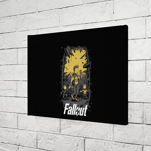 Картина прямоугольная Fallout boys / 3D-принт – фото 3