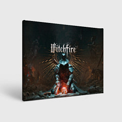 Холст прямоугольный Охотник witchfire, цвет: 3D-принт