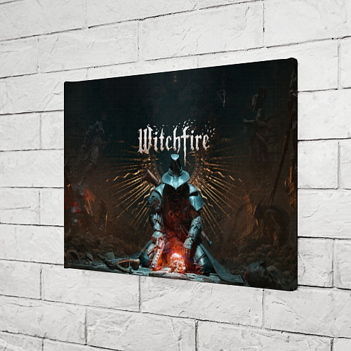 Картина прямоугольная Охотник witchfire / 3D-принт – фото 3