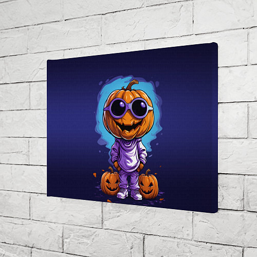 Картина прямоугольная Тыквенная голова / 3D-принт – фото 3