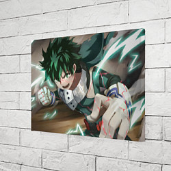 Холст прямоугольный Моя геройская академия Midoriya Izuku, цвет: 3D-принт — фото 2