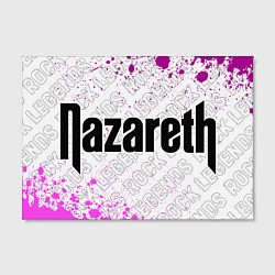 Холст прямоугольный Nazareth rock legends по-горизонтали, цвет: 3D-принт — фото 2