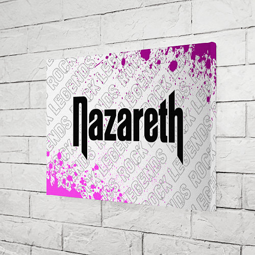 Картина прямоугольная Nazareth rock legends по-горизонтали / 3D-принт – фото 3