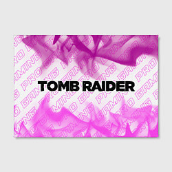 Холст прямоугольный Tomb Raider pro gaming по-горизонтали, цвет: 3D-принт — фото 2