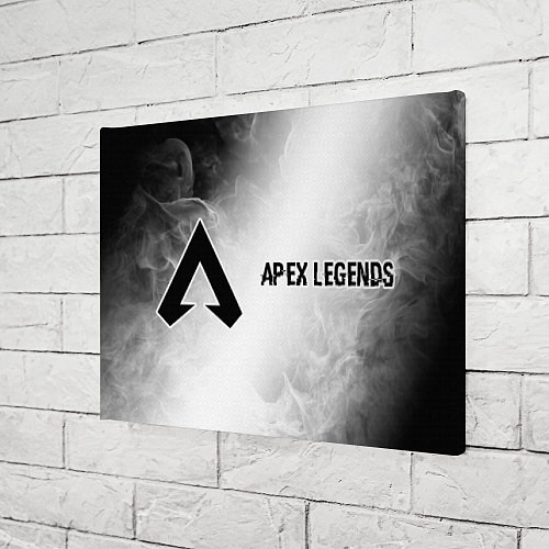 Картина прямоугольная Apex Legends glitch на светлом фоне по-горизонтали / 3D-принт – фото 3