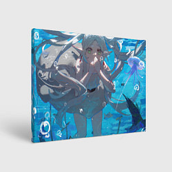 Холст прямоугольный Sousou no Frieren, цвет: 3D-принт