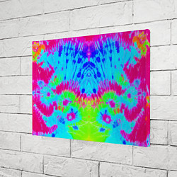 Холст прямоугольный Tie-Dye abstraction, цвет: 3D-принт — фото 2