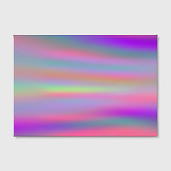 Холст прямоугольный Голографические неоновые полосы, цвет: 3D-принт — фото 2