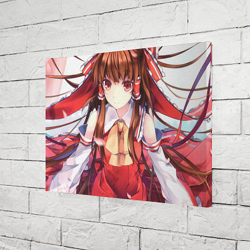 Картина прямоугольная Touhou Project Рейму Cute / 3D-принт – фото 3
