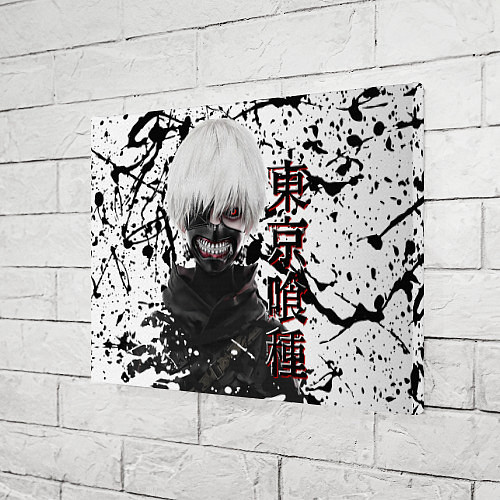 Картина прямоугольная Kaneki Ken - Токийский Гуль / 3D-принт – фото 3